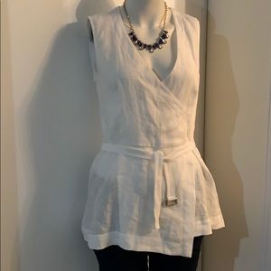 FEMME 100% linen top